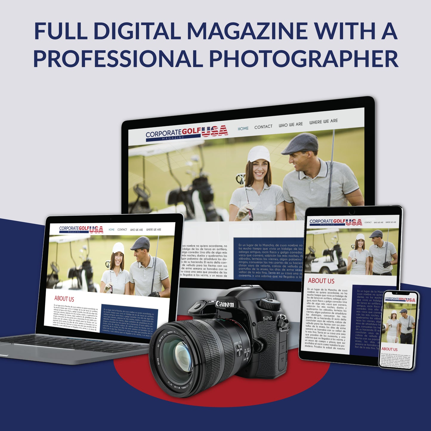 Full Digital Magazine + Professional Photographer